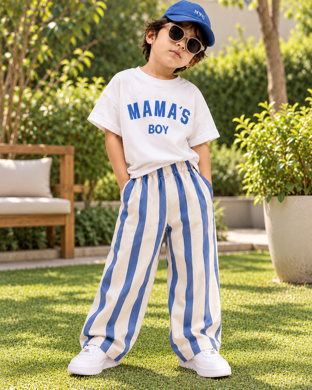 Navy Dash Pants